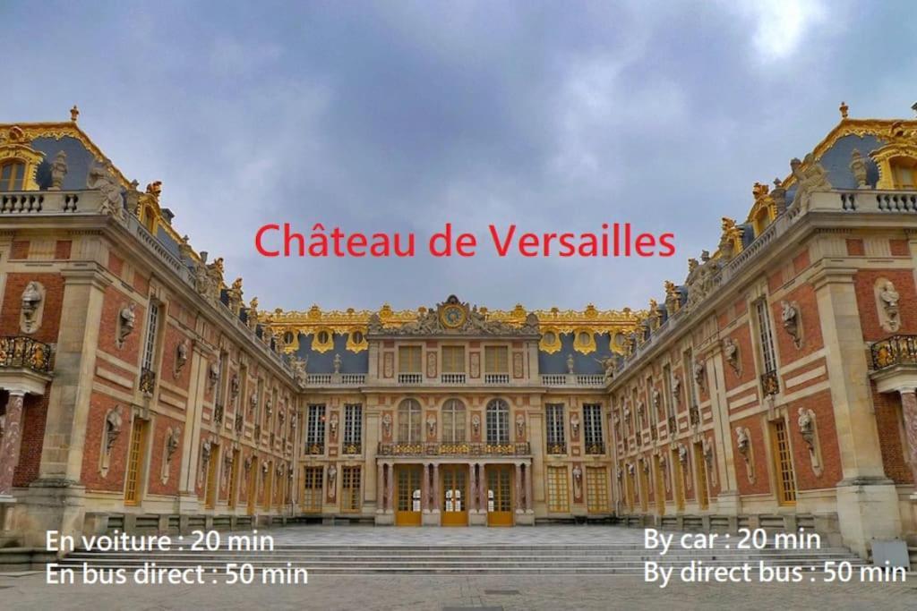 Appartement 4 Pieces - La Rose Des Yvelines - Classe 3 Etoiles Trappes Dış mekan fotoğraf